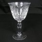Stuart England Crystal Glass 4 Stemware Water Wine Goblets 5 1/8"
