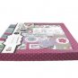 Colorbok Scrapbook Album Kit Wild Lilacs 12x12 140 Stickers-60 Die Cuts-6 Accent