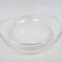 Crystal Clear Studios Seabreeze Frosted Glass Round 2 Pc Chip & Dip Serving Tray