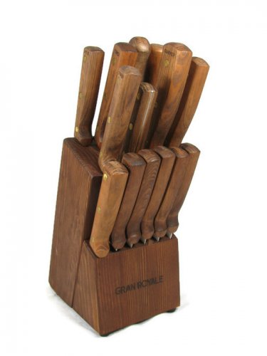 Vintage 1986 Gran Royale Regal 21 Piece Cutlery Set Bonus 6 Pc Kitchen Tool Set