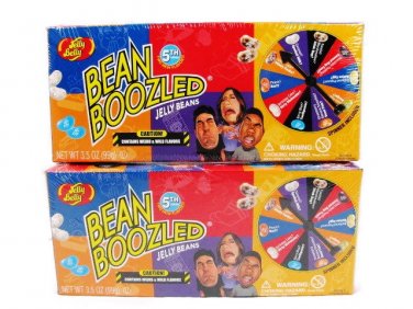 2 Pack Jelly Belly Bean Boozled Spinner Gift Box 5th Ed Weird & Wild Flavors Party Candy 3.5 Oz(99g)