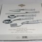 Shannon Crystal by Godinger Versailles 4 Piece Crystal Handled Serving Set
