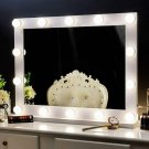 Chende Vanity Mirror Wall Mounted Hollywood Lighted Makeup w/ 3 Color Conversion Chende Vanity Mirror Wall Mounted Hollywood Lighted Makeup w/ 3 Color Conversion