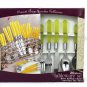 Prescott Forge Stainless Flatware Tableware Set w/ Bonus Caddy Service For Four