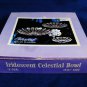 Vintage Federal Glassware Iridescent Celestial Bowl Dish Giftware 11.5"