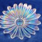 Vintage Federal Glassware Iridescent Celestial Bowl Dish Giftware 11.5"