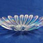 Vintage Federal Glassware Iridescent Celestial Bowl Dish Giftware 11.5"