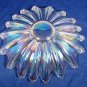 Vintage Federal Glassware Iridescent Celestial Bowl Dish Giftware 11.5"