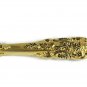 F.B. Rogers 40 Pcs Flatware Stainless Steel Gold Tone Rose W/ Wooden Case