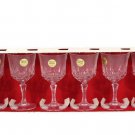 J G. Durand Set of 6 Cristal d' Arques St Germain n4 Crystal Wine Glasses 5 Oz