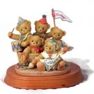 Enesco Cherished Teddies Commemorative 5 Year Anniversary Figurine