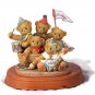 Enesco Cherished Teddies Commemorative 5 Year Anniversary Figurine