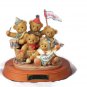 Enesco Cherished Teddies Commemorative 5 Year Anniversary Figurine