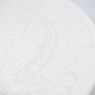 Kitchen Worthy White Turkey Embossed Oval Serving Platter Large