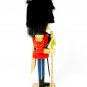 Nutcracker Village Christmas Wooden Toy Soldier Fur Hat 12"