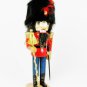 Nutcracker Village Christmas Wooden Toy Soldier Fur Hat 12"