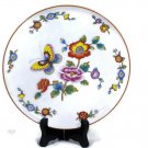 Estee Lauder Set of 6 Salad Bread Plates Butterfly Floral Chinoiserie Porcelain