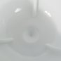 Indiana Glass Candy Compote Fruit Dish Bowl/Planter Quilted Diamond White 9"Tall