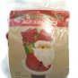 Holiday Decor Felt Kit by Titan 1977 Christmas Santa Door Greeter