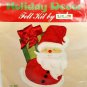 Holiday Decor Felt Kit by Titan 1977 Christmas Santa Door Greeter