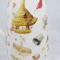 Marjolein Bastin Ceramic Pitcher Nature Sketchbook Birdhouse Garden Flower 10"