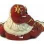 Fitz & Floyd Renaissance Classics Holiday Santa Canape Candy Dish Tray Large