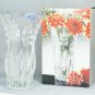 Studio Nova Fernwood Crystal Heavy Glass Vase Scalloped Rim 10.5"