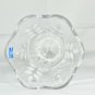 Studio Nova Fernwood Crystal Heavy Glass Vase Scalloped Rim 10.5"