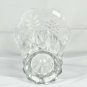 Studio Nova Fernwood Crystal Heavy Glass Vase Scalloped Rim 10.5"