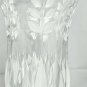 Studio Nova Fernwood Crystal Heavy Glass Vase Scalloped Rim 10.5"