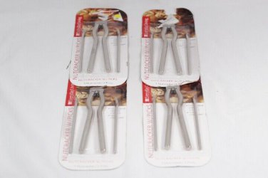 Everyday Living Set of 4 Nutcracker w/ 2 Picks In Each Package