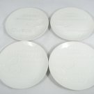 Set of 4 Bia Cordon Bleu Porcelain Appetizer Plates Tray Swiss Parmesan 6.5" Set of 4 Bia Cordon Bleu Porcelain Appetizer Plates Tray Swiss Parmesan 6.5"