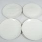 Set of 4 Bia Cordon Bleu Porcelain Appetizer Plates Tray Swiss Parmesan 6.5"