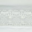 Shannon Crystal Rectangular Tray Freedom Collection 24% Lead Crystal 11.5"