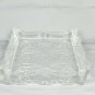 Shannon Crystal Rectangular Tray Freedom Collection 24% Lead Crystal 11.5"