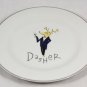 Pottery Barn Reindeer Cocktail Plates Set of 4 Dasher Dancer Prancer Vixen