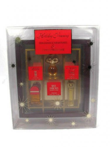 Elizabeth Arden/Taylor Holiday Treasures Fragrance Miniatures Collectibles Case