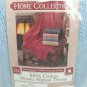 Owen Home Collection Blue Woven Afghan 100% Cotton Throw 50 x 60