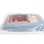 Owen Home Collection Blue Woven Afghan 100% Cotton Throw 50 x 60