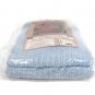 Owen Home Collection Blue Woven Afghan 100% Cotton Throw 50 x 60
