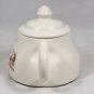 McCoy USA White Warmth and Affection Teapot & The Happiest Time 12 Oz Creamer