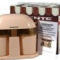Ovente Peach Dual Single Serve Ice Cream Maker Model ICM1205BG