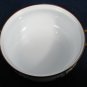 Enamel Ware Cookware Dish Pot Brass Handles Floral Covered Casserole 10 3/8"