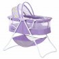 Dream On Me Karley Baby Bassinet Purple Periwinkle