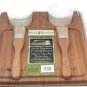 Wilshire Island Bamboo BBQ Board Solid Bamboo Cutting Board Brushing Marinating