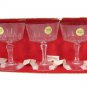 Set 6 J G Durand & Cie Cristal d' Arques Versailles Crystal Sherbet Glasses 8 Oz