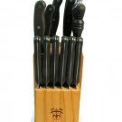 Chicago Cutlery Stainless Steel Knife Set 12 Pcs w/ Wood Block Chicago Cutlery Stainless Steel Knife Set 12 Pcs w/ Wood Block