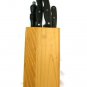 Chicago Cutlery Stainless Steel Knife Set 12 Pcs w/ Wood Block
