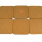 Set of Six Pimpernel Traditional Coasters English Cottages England 4 1/8"