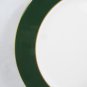 Aynsley John Evergreen Bone China Round Service Plate Green Band 12" England